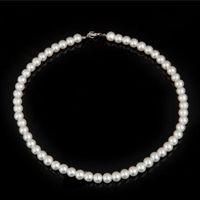Wholesale necklace Fashion Women Faux White Pearl Beads Necklace Choker Collar Jewelry