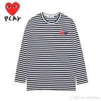 comme des garçons t shirt femme bleu