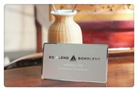 Wholesale Special Mirror Polished Metal Stainless Steel Business Cards