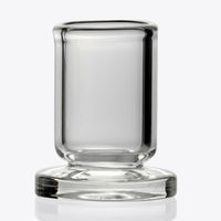 Wholesale Design Carb Cap Holder Thick Clear Glass stand OD mm stander for Smoking quartz dabber caps