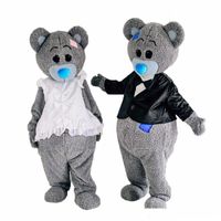 Wholesale 2018 Hot sale teddy bear Mascot Costume Halloween funny animal bear mascotte Costume Adut