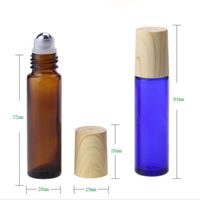 Wholesale Best Price Frosted ml Empty Glass Roller Ball Bottles Essential Oil Perfume Roll On Bottle In Stock