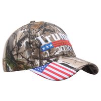 Wholesale 2020 MAGA Baseball Cap Camo Embroidered Hat Keep Make America Great Again Cap US Stock Adult Adjustable Suncreen Hat cm
