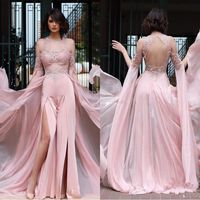 pink blush maternity jumpsuit