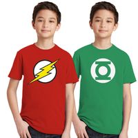 maglietta flash bambino