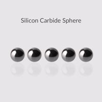 Wholesale 5mm Terp Pearls Insert Black Silicon Carbide Sphere sic Smoking ball For mm mm male Female Quartz Banger Nails Glass Bongs Dab Rigs