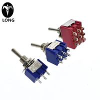 Wholesale longteng ON OFF ON Pin Position Mini Latching Toggle Switch A A MTS MTS MTS
