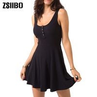 black skater dress canada