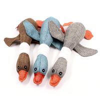Wholesale Pet Dog Dayan Sound Toys Resistance To Bite Playable High Quality Blue Gray Brown Funny Pet Squeak Chew Toys