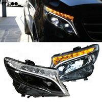 Wholesale Car Styling for Benz V260 FULL LED Headlight for Mercedes Benz Benz vito LED Headlight DRL Bi LED Lens auto Accessories