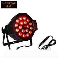 Wholesale LED x18W Zoom Par Light RGBWA UV IN1 Cree Leds Digital Display Zoom Function IP20 Stage Light CE Certificate