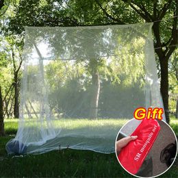 200x200x180cm Travel Camping Mosquito Net Enorme Hangmat Bug Net Bug-Free Tarp Repellent Tent Insect Weigeren Canopy Bed Gordijn 210316