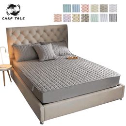 200x220x25cm 100% algodón Jacquard colchón Topper cama colchón cubierta Colchao colchón transpirable almohadilla para colchón Protector 201218