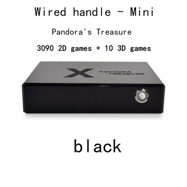 2010 Pandora Box L'hôte nostalgique peut stocker 3160 jeux d'arcade Jeu vidéo 2D / 3D Mini portable HD qualité Connect TV PC etc console de jeu Free DHL