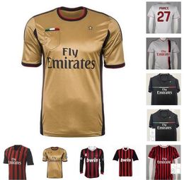 2009 2010 2011 2012 AC MILANS Retro voetbalshirts vintage voetbalshirt 09 10 11 12 13 14 klassieke ac Maglia da calcio MALDINI INZAGHI IBRAHIMOVI