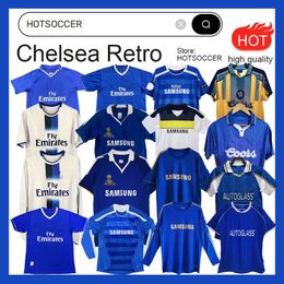 2011 Camiseta de fútbol retro Lampard Torres Drogba 11 12 13 Final 94 95 96 97 98 99 Camisetas de fútbol Camiseta WISE 03 05 06 07 08 COLE ZOLA Vialli 07 08 01 03 HUGHES GULLIT