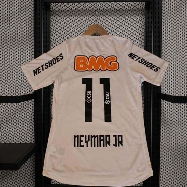 2012 2013 santos NEYMAR JR camiseta de fútbol retro 12 13 Ganso Elano Borges Felipe Anderson camisetas clásicas vintage de santos hogar lejos terceras camisetas de fútbol