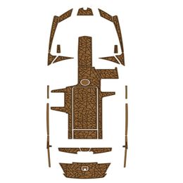 2013-2017 AXIS A24 plate-forme de bain Cockpit Pad bateau EVA mousse teck pont tapis de sol support adhésif SeaDek Gatorstep Style sol