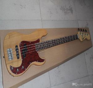 2013 Nieuwe aankomst aangepaste gitaar Rosewood F Precision Bass Guitar Burlywood 4 Strings Natural Wood Bass Electric Guitar7645493