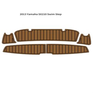 2013 YAMAHA SX210 ZWEMPLATPLAMMATIE STAP PAD BOOT EVA FOAM FAUX TEAK Deck Floor Mat