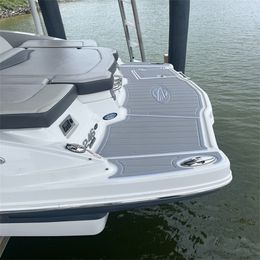 2014 Chaparral 246 SSI plate-forme de natation Cockpit bateau EVA mousse teck pont tapis de sol de bonne qualité
