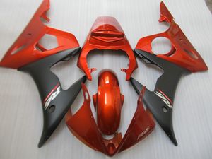 Kit de carénage de moto pour YAMAHA YZF-R6 YZF R6 2003 2004 YZFR6 03 04, carrosserie rouge noir + cadeaux YD40