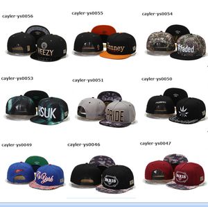 Livraison gratuite par DHL ou EMS Nouveau design Snapback Chapeaux Cap Cayler Sons Snapbacks Snap back Baseball Sports Caps Chapeau Réglable de haute qualité