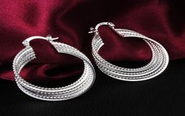 2014 nouveau design pas cher bijoux de qualité supérieure 925 en argent sterling boucles d'oreilles mode classique fête style9567797