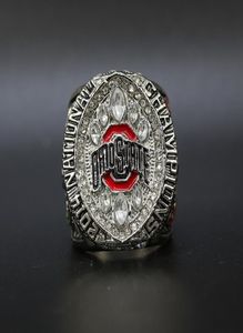 2014 Ohio State Buckeyes College Sugar Bowl Football Championship National Championship Ring Alloy Fans Sports Collection Souvenirs Christmas G8575330