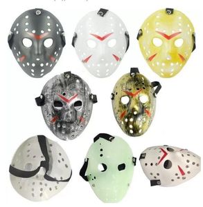 DHL Máscaras de disfraces de cara completa Jason Cosplay Máscara de calavera Jason vs Friday Horror Hockey Disfraz de Halloween Máscara aterradora Festival Máscaras de fiesta GG1024