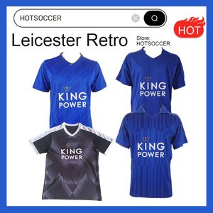 2015-2016 Leicester maillots de football rétro classique 15 16 champion vainqueur Vardy Kante Mahrez Okazaki 17 18 19 17 2018-2019 maillots de football vintage HOTSOCCER