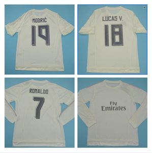 2015 2016 RONALDO real madrid camiseta de fútbol Retro BENZEMA camiseta de fútbol 15 16 JAMES Vintage Camiseta de futbol PEPE SERGIO RAMOS Maillot