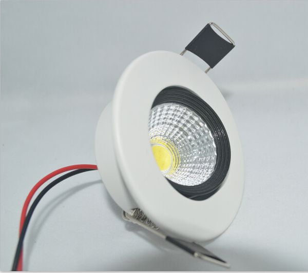 2015 vente chaude led plafonnier lampe ce rohs certifié rond blanc cob led downlight 10w