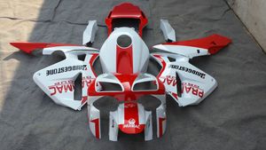 Injectie Fairing Body Kit voor Honda CBR600RR 03 04 CBR 600RR Carrosserie CBR 600 RR F5 2003 2004 Rood Wit Verklei Set + Geschenken !! HW84