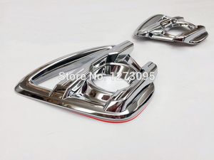 2015 MAZDA CX-5 CX 5 CX5 ABS Chrome Voorkop Mistlamp Lamp Cover Trim Fog Light Cover Exterior Car Styling Accessoires