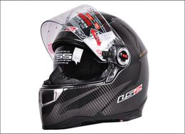2015 nouveaux casques de moto en fibre de carbone duallens LS2 FF396 casque de moto intégral casque de moto motocross avec airbag2161318