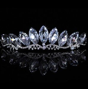 2015 Nouveau Sexy Strass Couronne Diadème Brillant De Mariée Bandeau Bandeau Peignes De Mariage Princesse Femmes Frontlet Coiffes Cheveux Accessor5827474