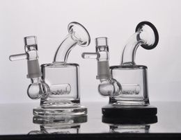 Nieuwste Bubbler Glass Ash Catcher Inline Percolator Water Pijp Olie Rig Bong Beste Kwaliteit 14mm gewricht GRATIS VERZENDING