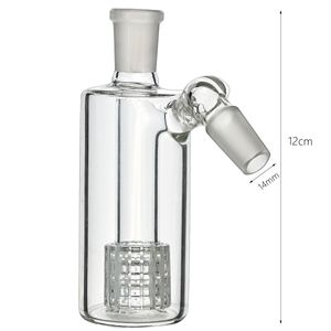 Peine Perc 14 mm Colector de ceniza de vidrio Colector de humo Colector de ceniza de vidrio de 18 mm Burbujeador para cachimbas Bong