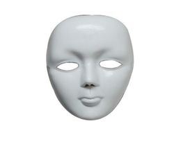 2015 effrayant visage blanc Halloween mascarade bricolage Mime masque bal fête Costume masques DM69143833