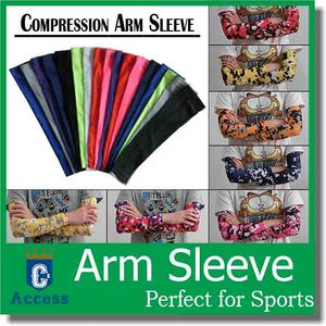 2017 Sun UV Cooling Camo Arm Sleeves pour le cyclisme Basketball Football Running Sports 128 couleurs