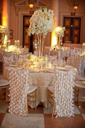 2016 chiffon mode bruiloft stoel sjerpen romantische stoelhoezen bloemen bruiloft levert goedkope bruiloft accessoires 02