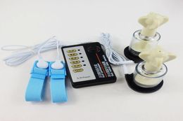 2016 Electro Shock Sex Product Electric Shock Shock Clamps Medical Thème médical des jouets sexuels pour femmes Men de pénis anneaux 7253492