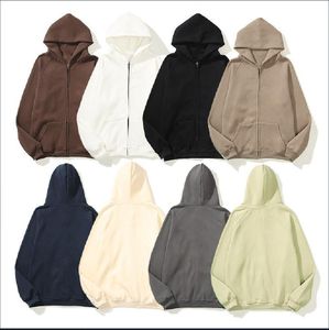 Heren Hoody Hoodies Heren Cardigan Lettter Gedrukte sweatshirts Losse lange mouw trui voor mannen en vrouwen casual trui-maten-xl H7040