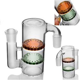 Conjunto funcional Lacunaris Inline Ash catcher para Glass bongs Glass bubbler y Percolator green inline perc Ash Catcher