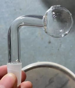 14 mm mannelijke glazen oliebranders roken brander pijpen bubbler knallers nagels kommen glijbanen kom 30 mm bal naar beneden stengel pijp voor water waterpoelige bong