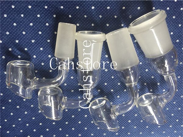 2016 Glass Trough Clavos sin hogar tanto macho como hembra 18.8 mm / 14.5 mm A través de clavo de vidrio Domeless Glass bange Para vidrio Bong