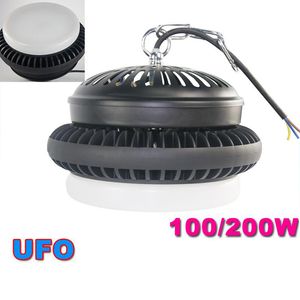 2017 Chaude 50 W 100 W 150 W 200 W UFO Haute Baie Led lumières IP44 Led Station D'essence Lumières AC 85-265 V SAA UL Approbation