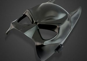 2016 Hot Sales Black Half Gezicht Batman Maskers Ballo in Maschera Halloween Makeup Dance Mask Boys Mask 30pcs / lot