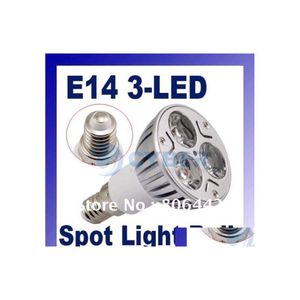 2016 ampoule LED marque 3 W E14/E27/Mr16/Gu10 blanc chaud 3 Spot Bb lampe livraison directe lumières éclairage Bbs Dh3Ra